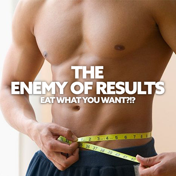The TRUE ENEMY to results. Not carbs or fats...